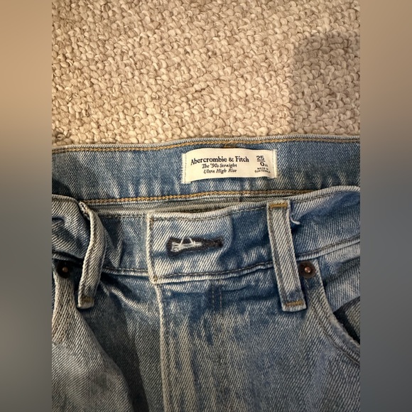 Extra short the 90's straight ultra high rise Abercrombie - Picture 3 of 4